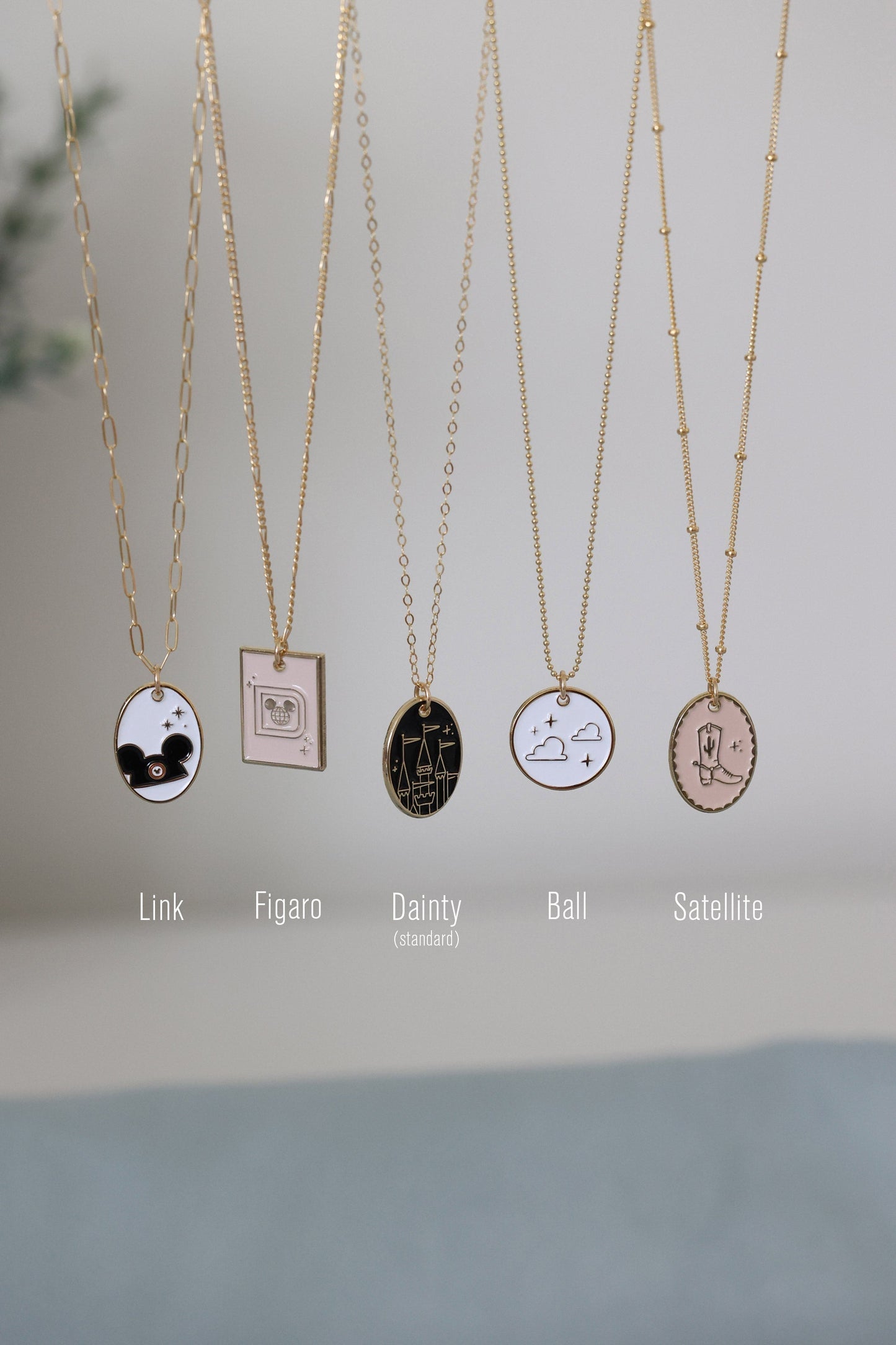 Pixie Dust Collection - Gingerbread Cutout Necklace - 4 Designs Available