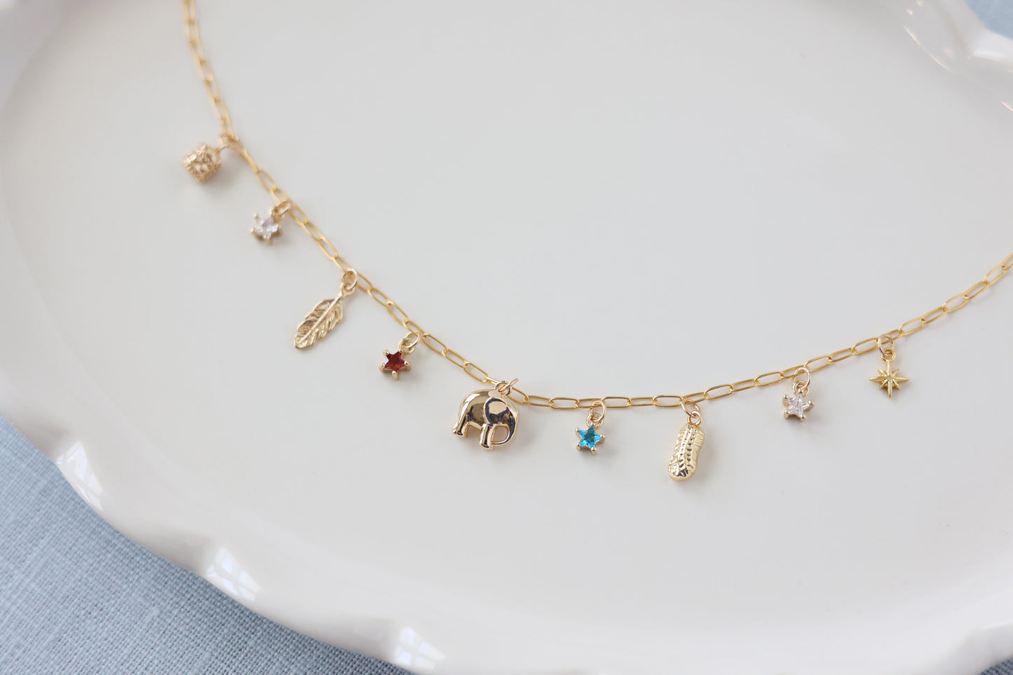 Pixie Dust Collection - Classic Dumbo Charm Necklace