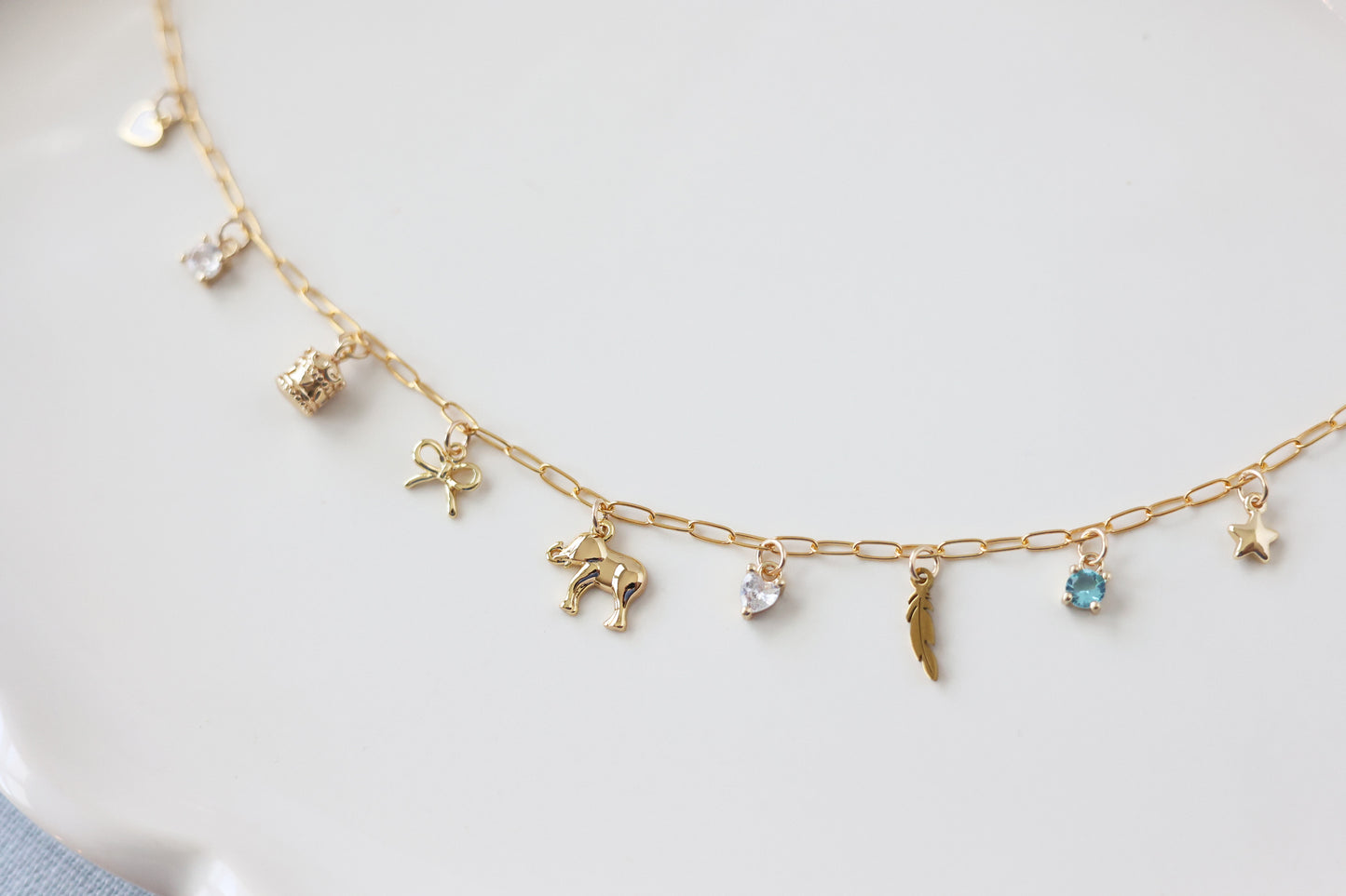 Pixie Dust Collection - Dumbo Charm Necklace