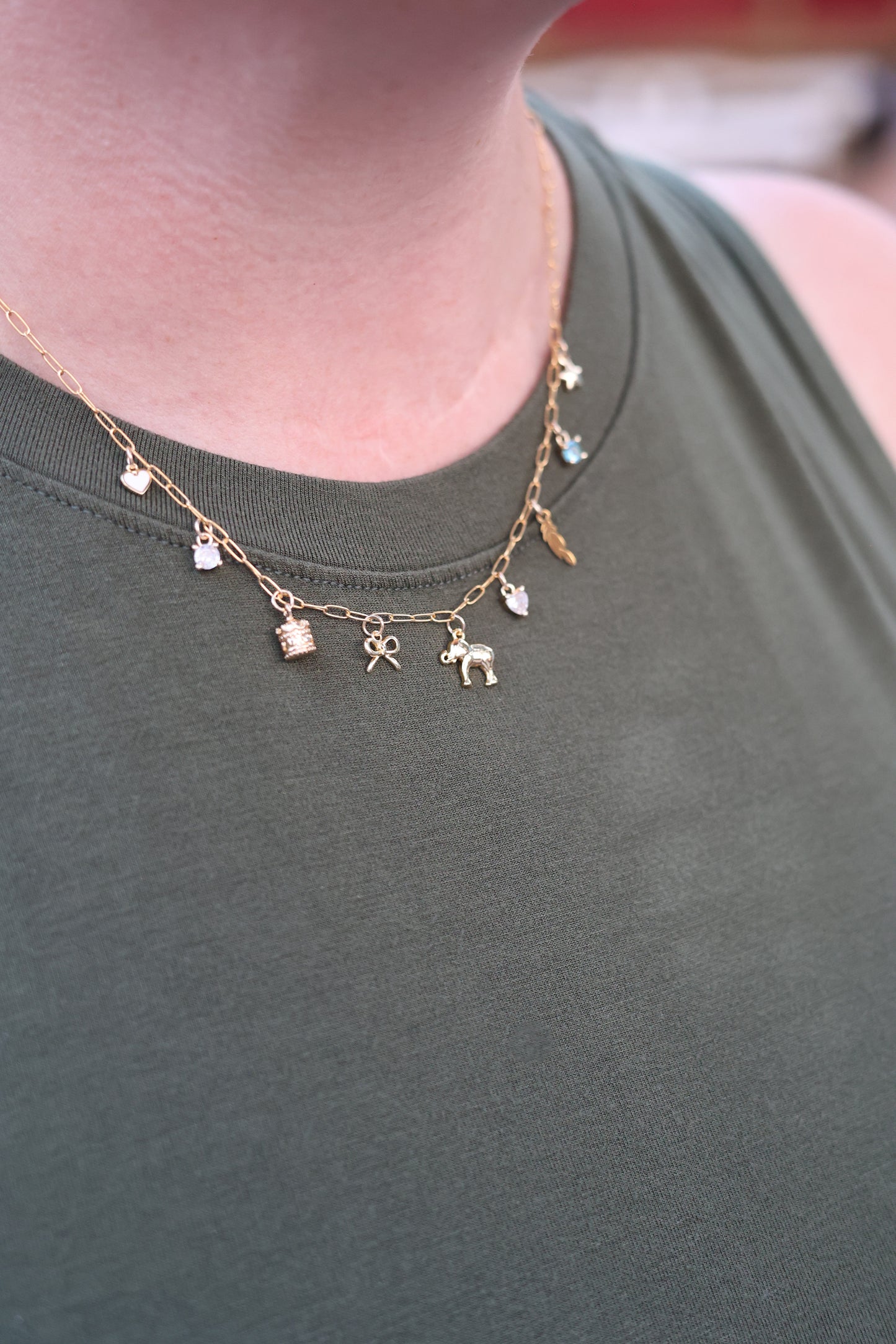Pixie Dust Collection - Dumbo Charm Necklace
