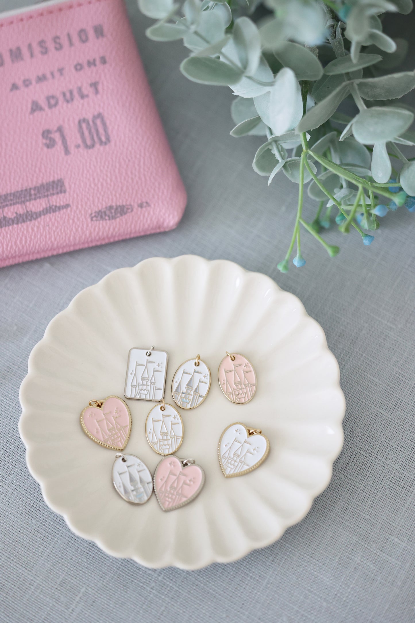 Pixie Dust Collection - Rectangle Castle Necklace