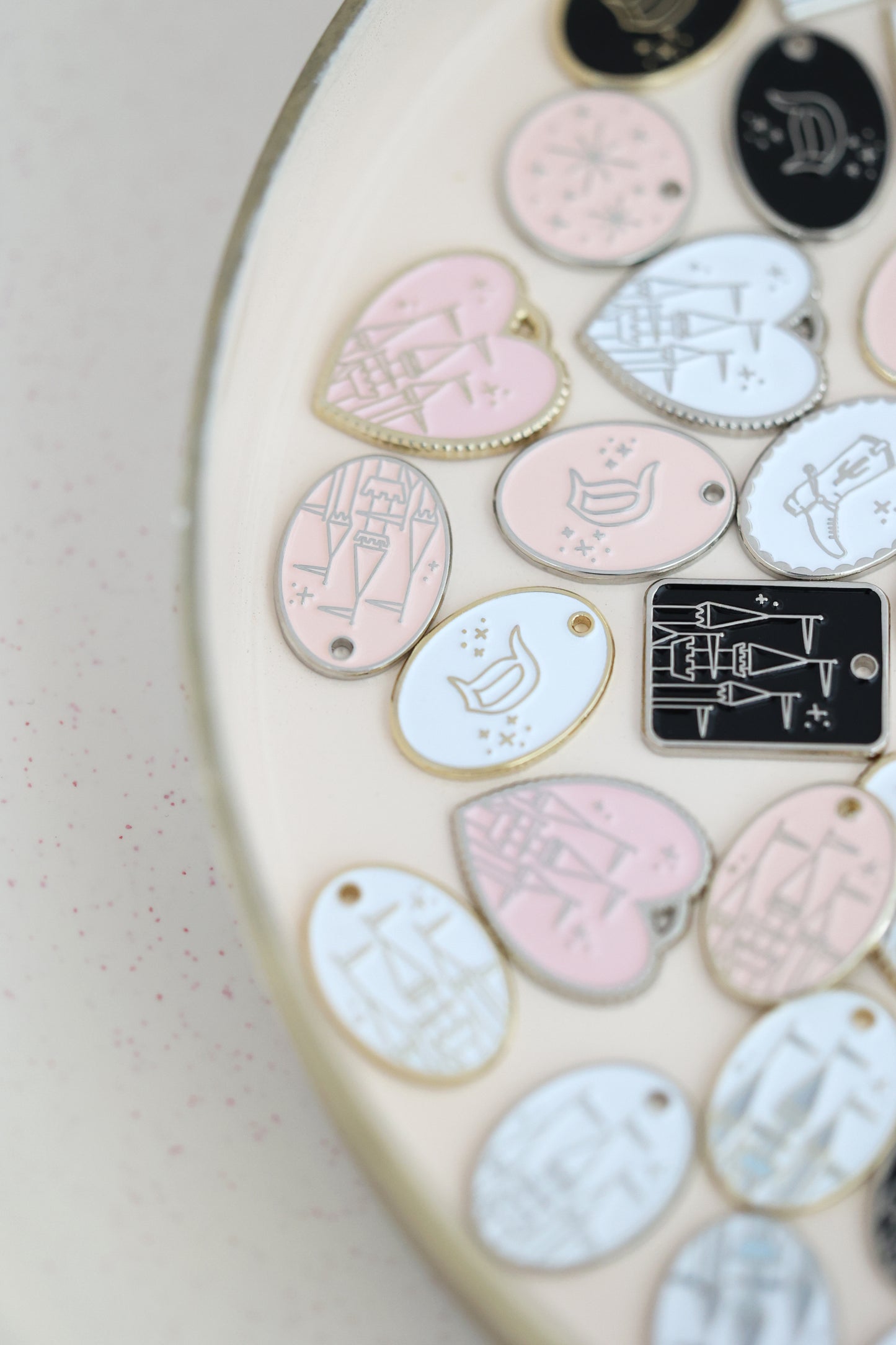 Pixie Dust Collection - Rectangle Castle Necklace