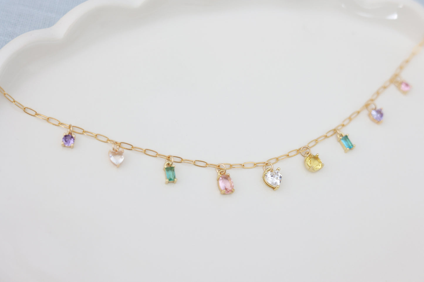 Pixie Dust Collection - Gem Charm Necklace