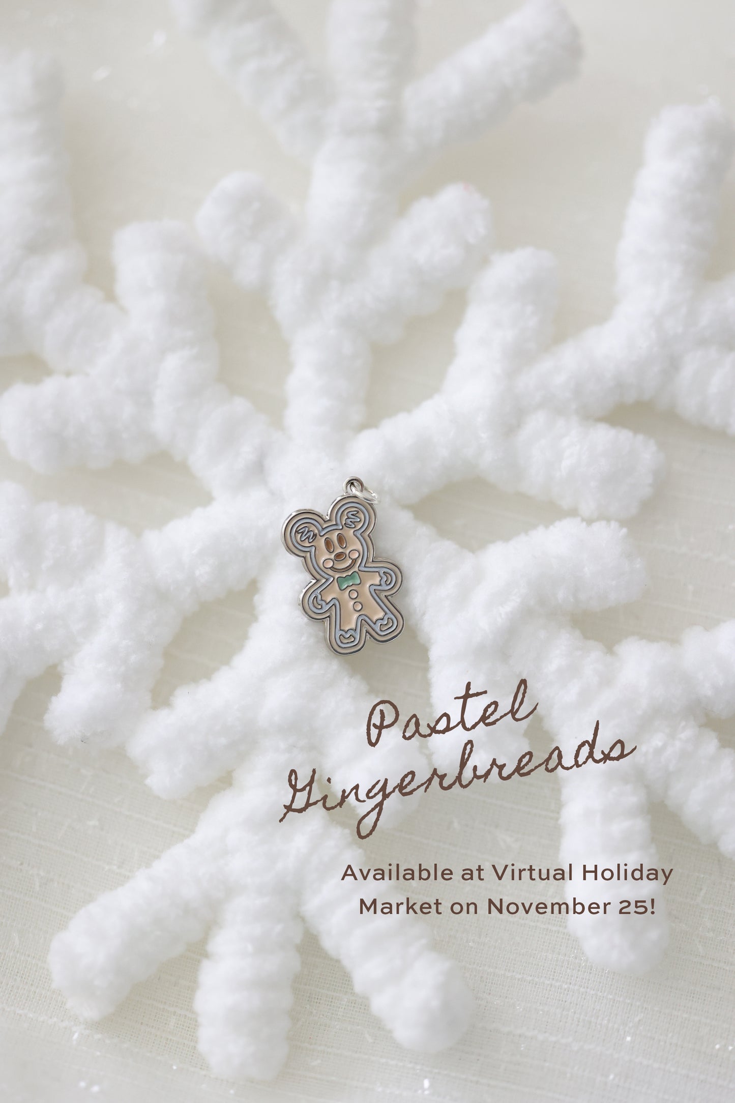 Pixie Dust Collection - Gingerbread Cutout Necklace - 4 Designs Available