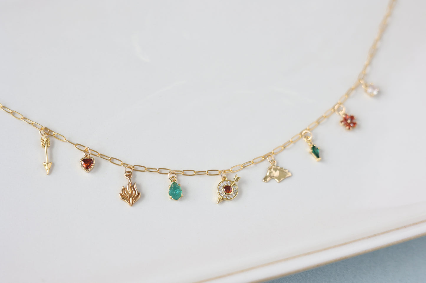 Pixie Dust Collection - Merida Charm Necklace