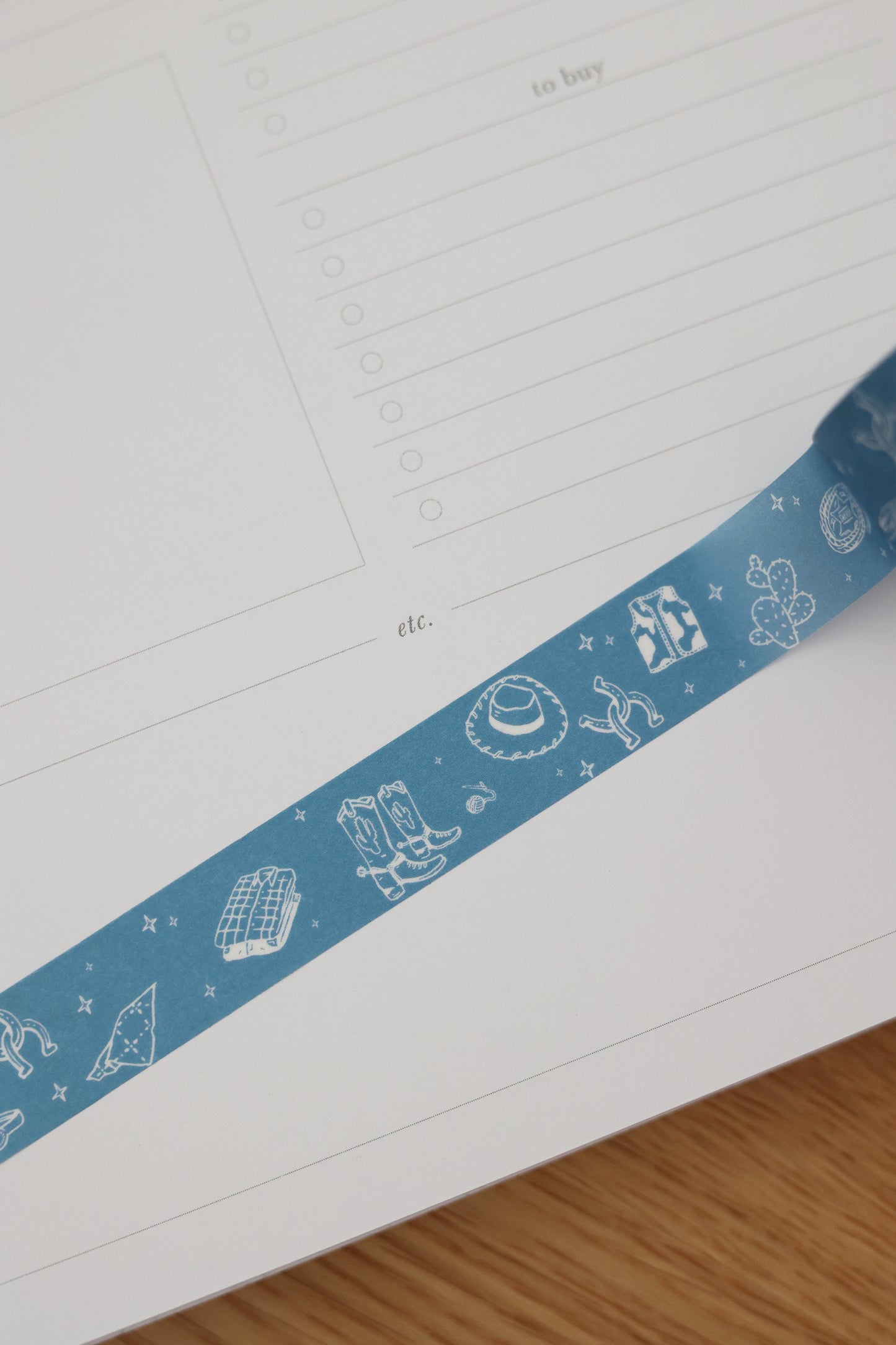 American Cowboy Collection - Washi Tape