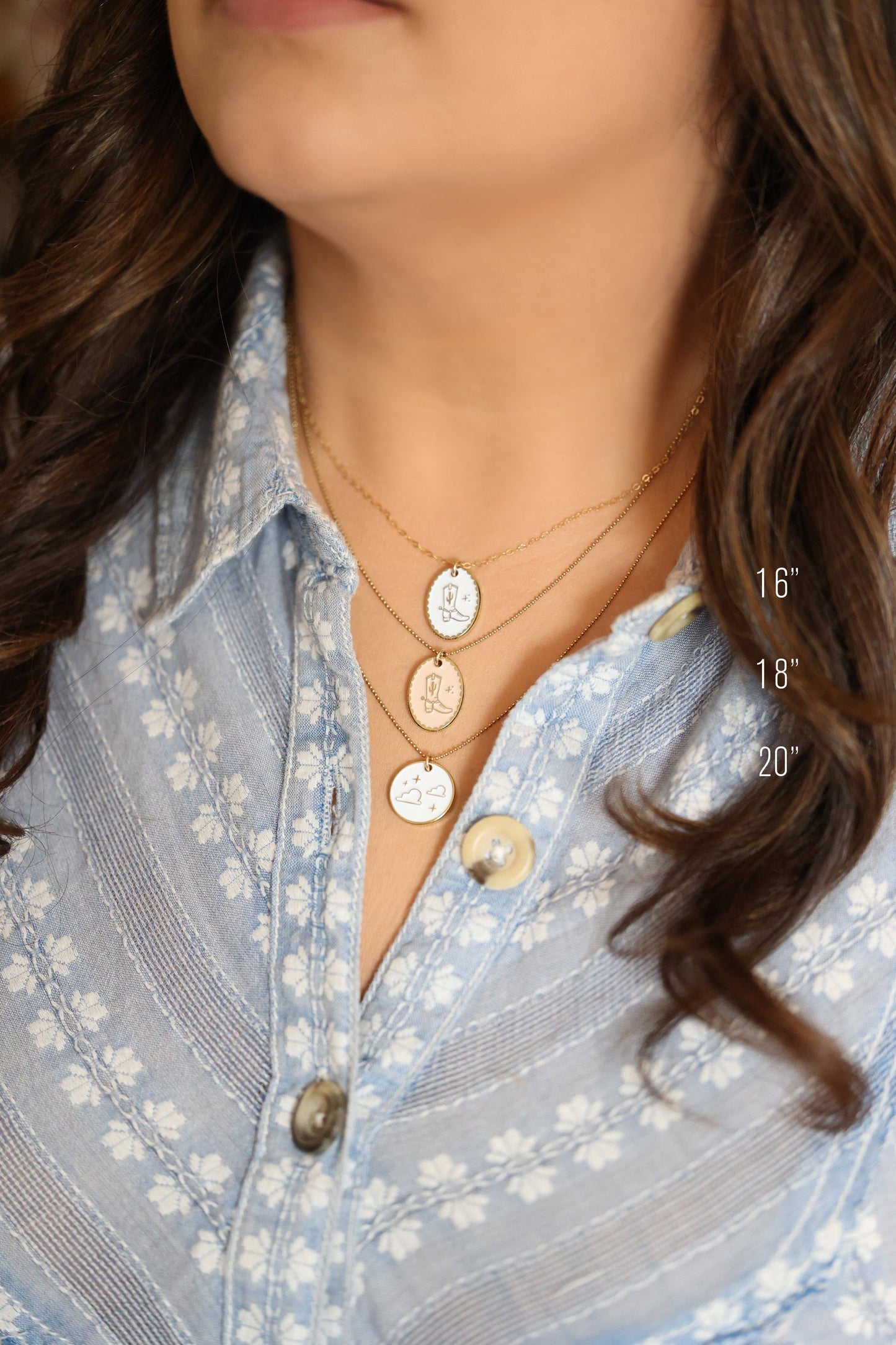 Pixie Dust Collection - Belle Rose Charm Necklace - Next Stop Main Street