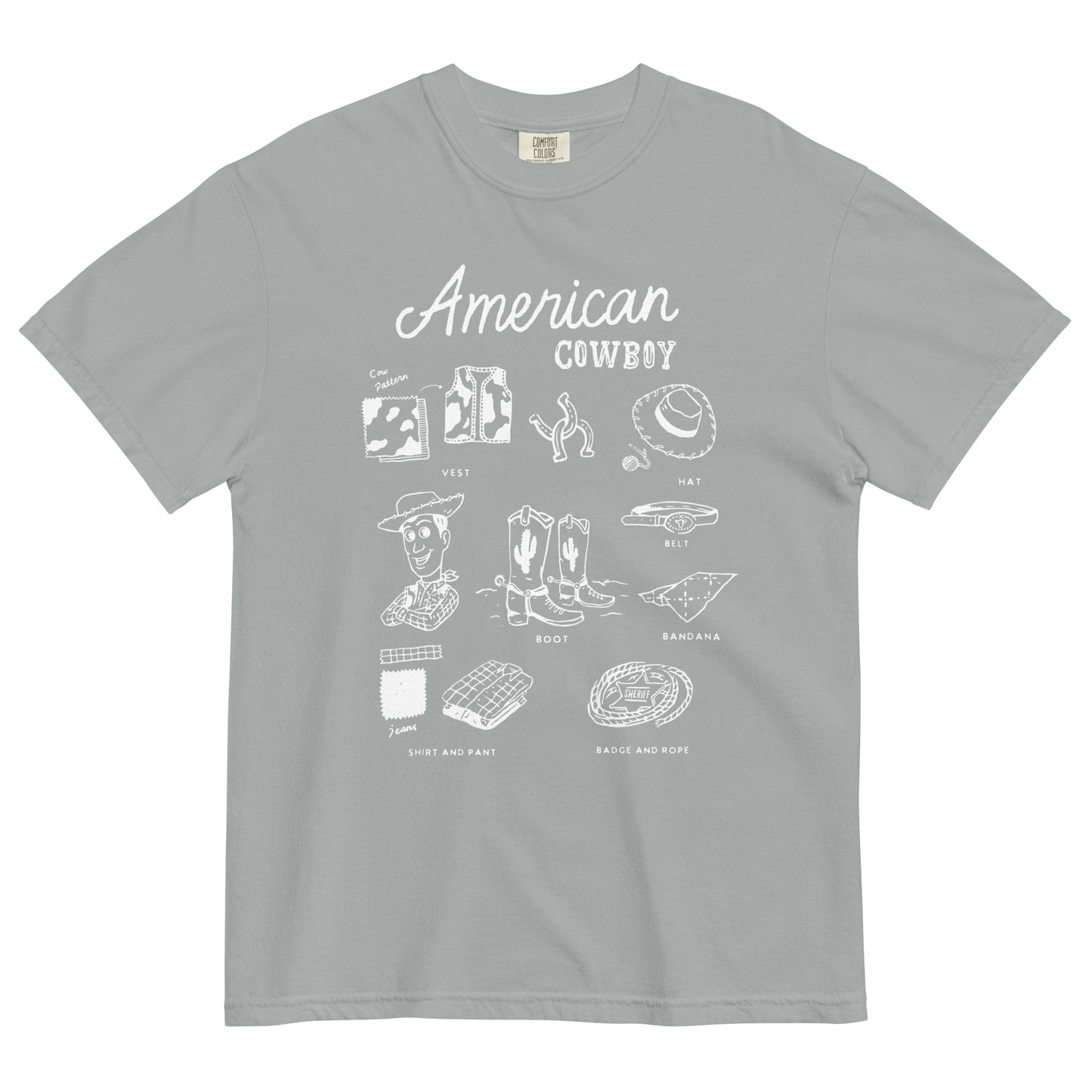 Elements of a Cowboy Unisex Shirt