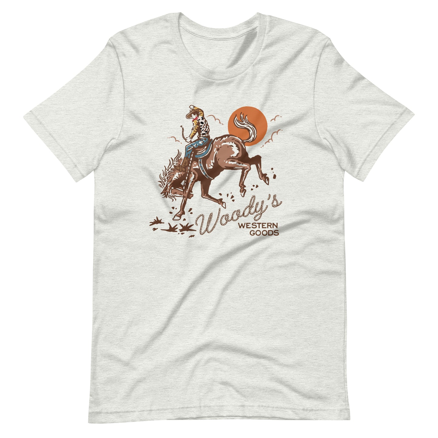 Woody's Western Goods Unisex t-shirt (Bella+Canvas)
