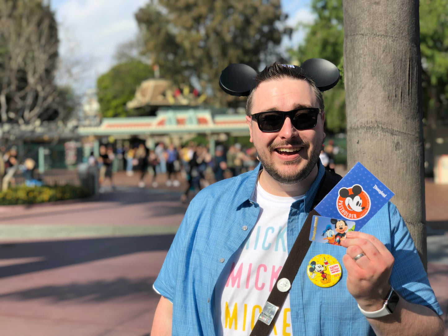 Colorful Mickey Short-Sleeve Unisex T-Shirt - Next Stop Main Street
