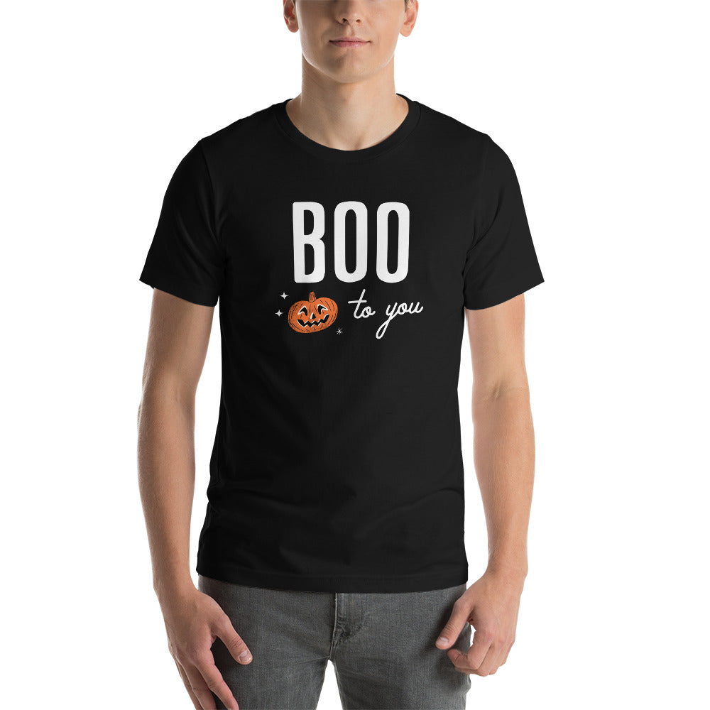 Halloween Boo to You Pumpkin T-Shirt (more colors available)