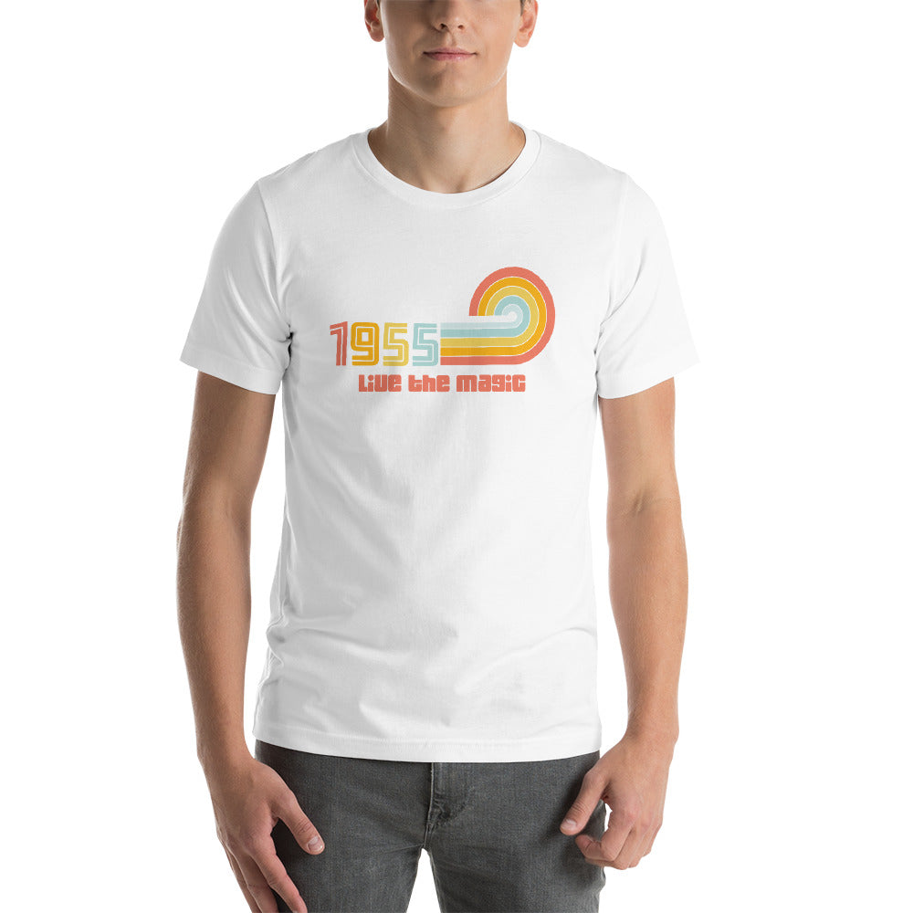 Live the Magic - White Short-Sleeve Unisex T-Shirt - Next Stop Main Street