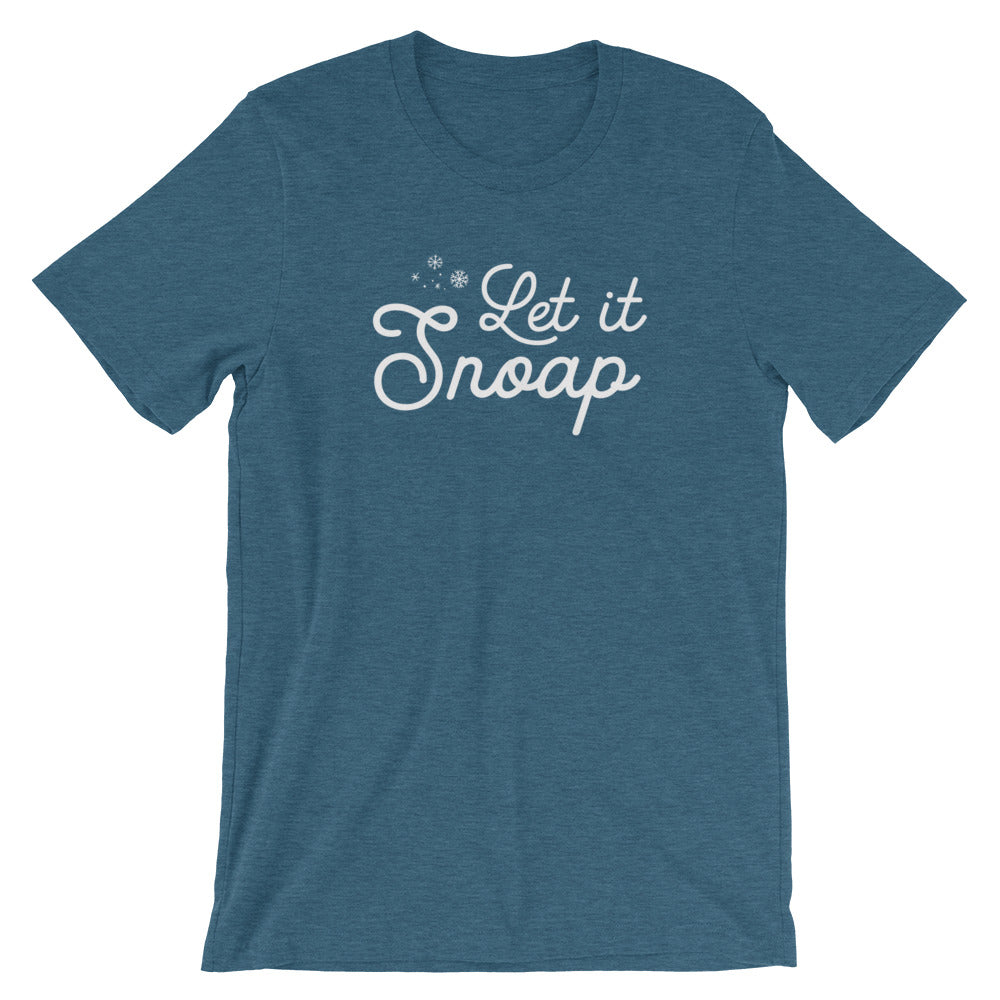 Christmas Let it Snoap! Unisex T-Shirt (more colors available) - Next Stop Main Street