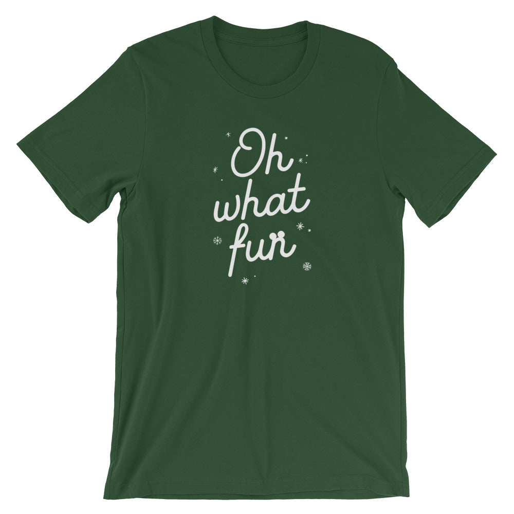 Christmas Oh What Fun Short-Sleeve Unisex T-Shirt - Next Stop Main Street