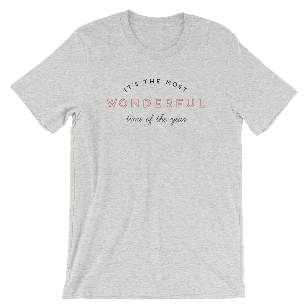 Christmas Most Wonderful Time of the Year Short-Sleeve Unisex T-Shirt - Next Stop Main Street