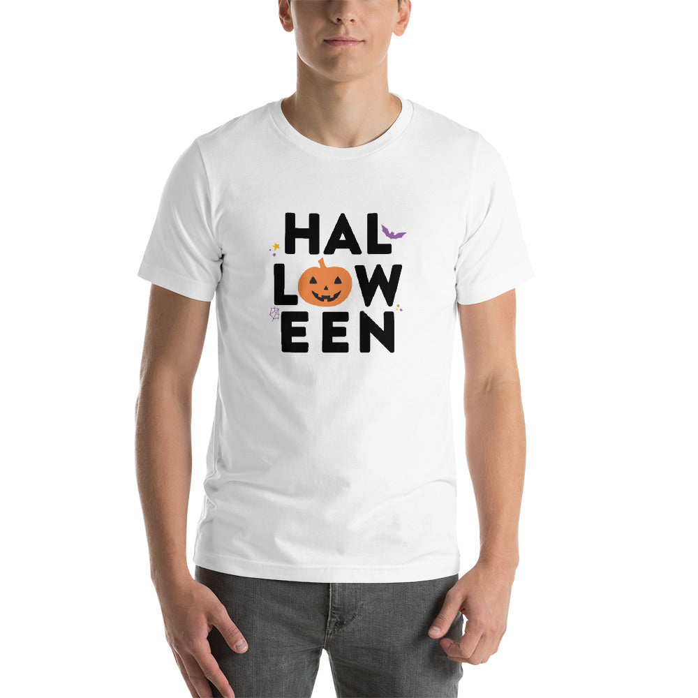 Halloween Pumpkin Short-Sleeve Unisex T-Shirt - Next Stop Main Street