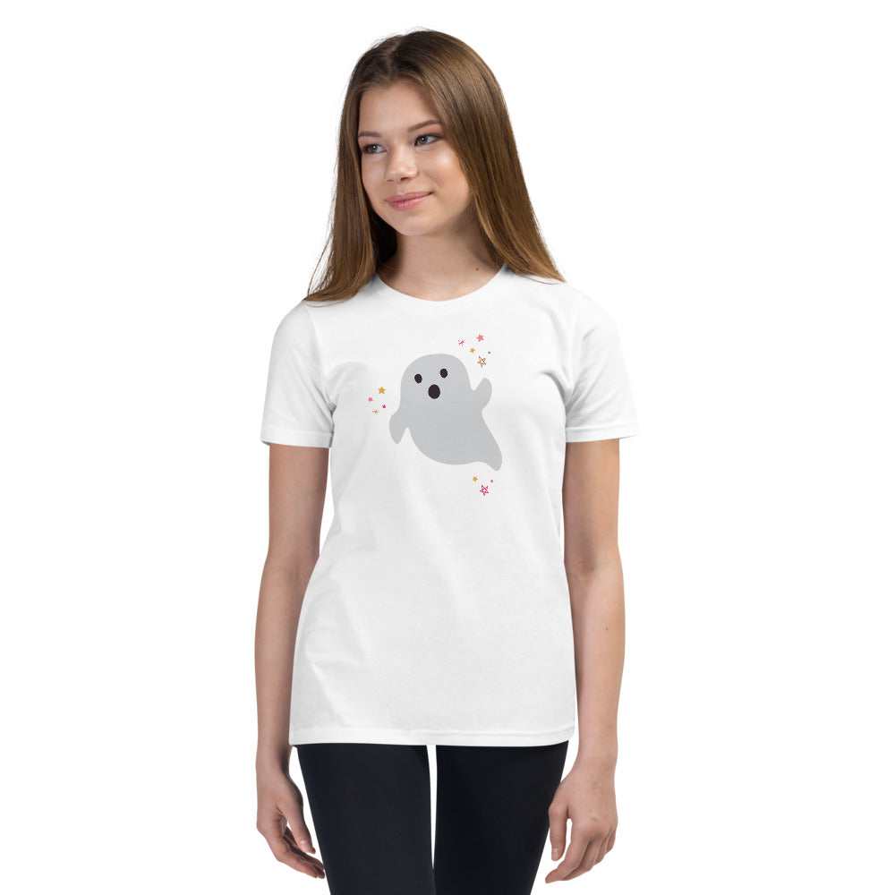 Halloween Ghost YOUTH Short Sleeve T-Shirt