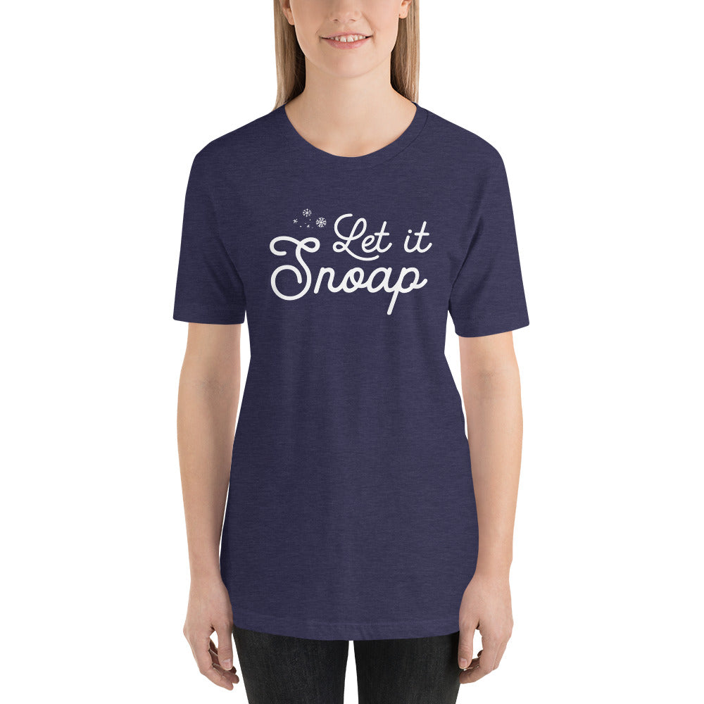 Christmas Let it Snoap! Unisex T-Shirt (more colors available) - Next Stop Main Street