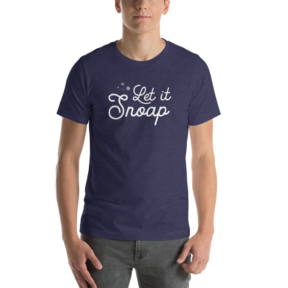 Christmas Let it Snoap! Unisex T-Shirt (more colors available) - Next Stop Main Street