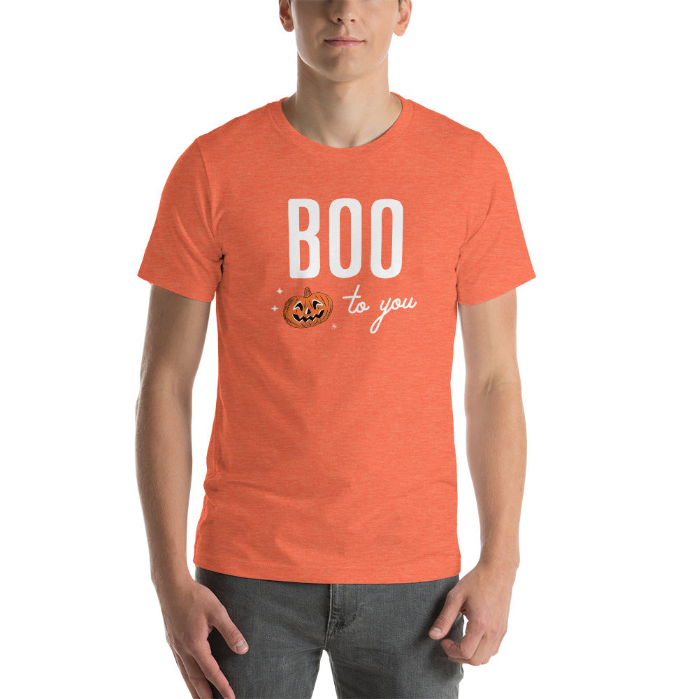 Halloween Boo to You Pumpkin T-Shirt (more colors available)