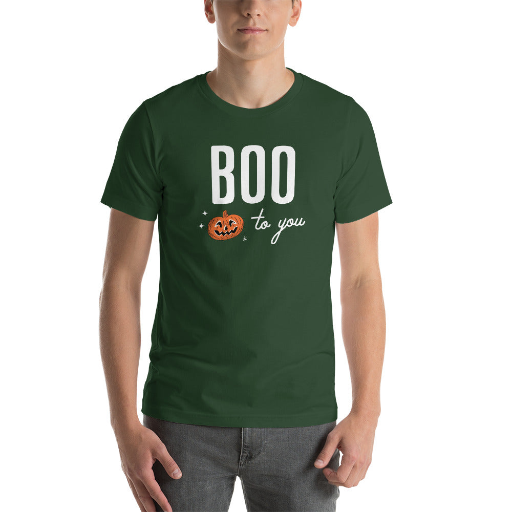 Halloween Boo to You Pumpkin T-Shirt (more colors available)