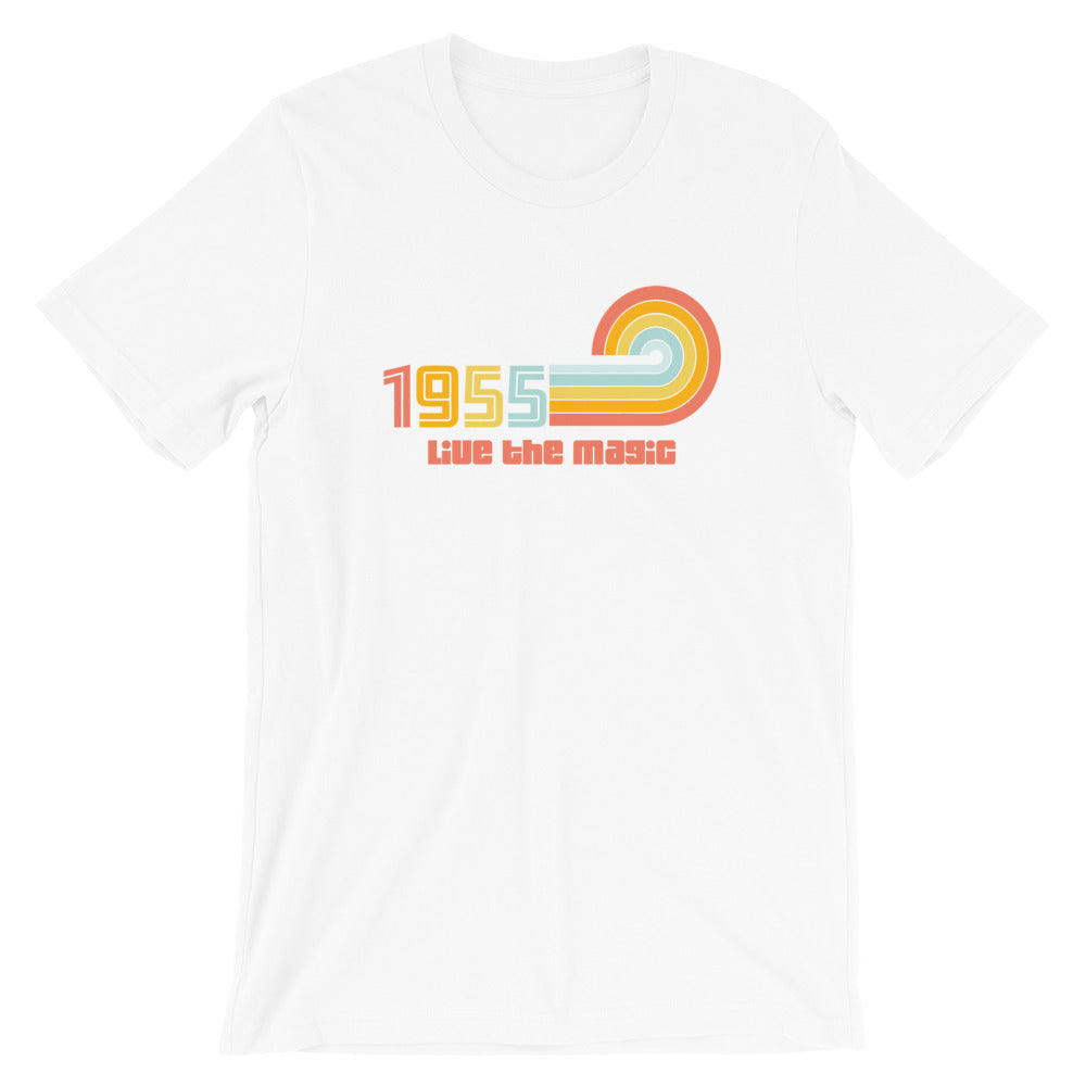 Live the Magic - White Short-Sleeve Unisex T-Shirt - Next Stop Main Street