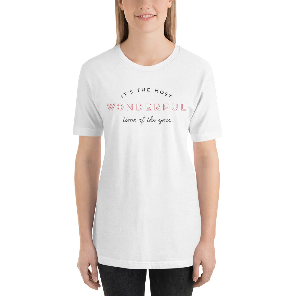 Christmas Most Wonderful Time of the Year Short-Sleeve Unisex T-Shirt - Next Stop Main Street