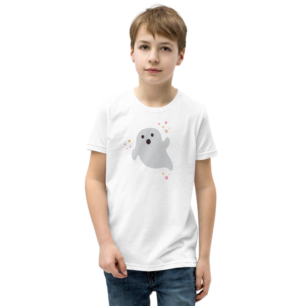 Halloween Ghost YOUTH Short Sleeve T-Shirt