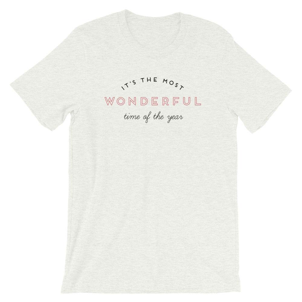Christmas Most Wonderful Time of the Year Short-Sleeve Unisex T-Shirt - Next Stop Main Street