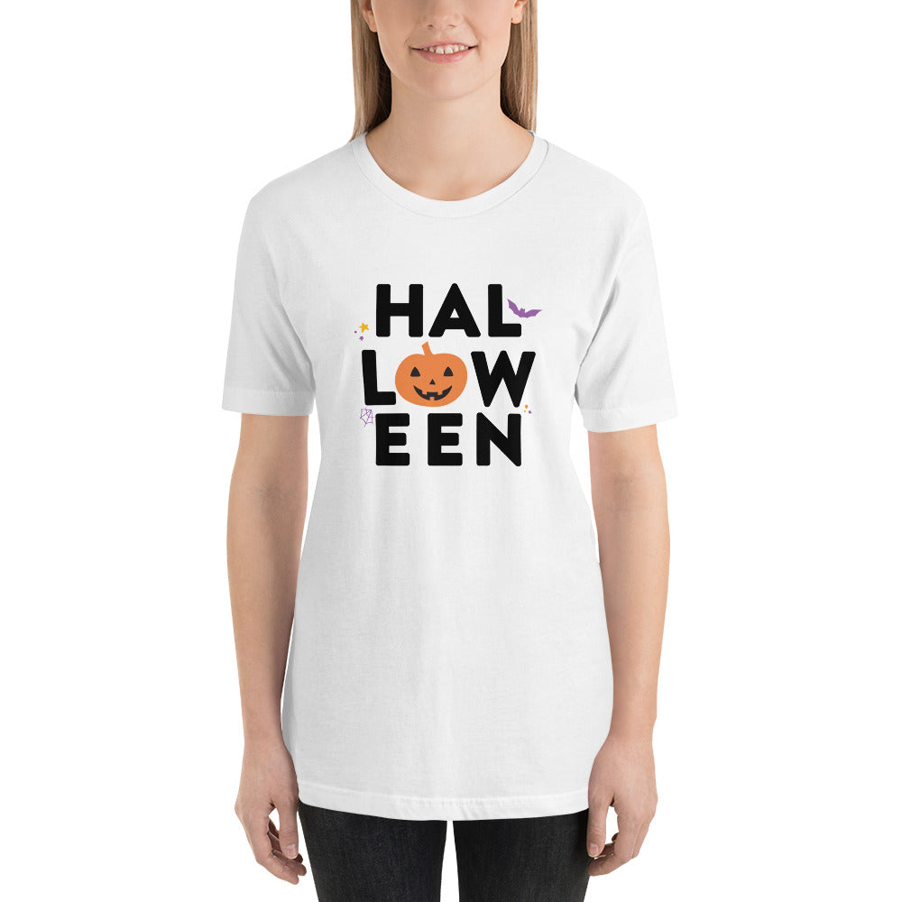 Halloween Pumpkin Short-Sleeve Unisex T-Shirt - Next Stop Main Street