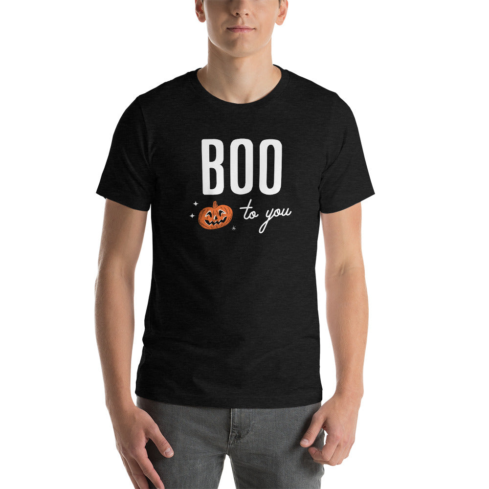 Halloween Boo to You Pumpkin T-Shirt (more colors available)