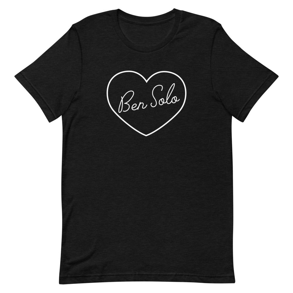 Ben Solo Heart Short-Sleeve Unisex T-Shirt