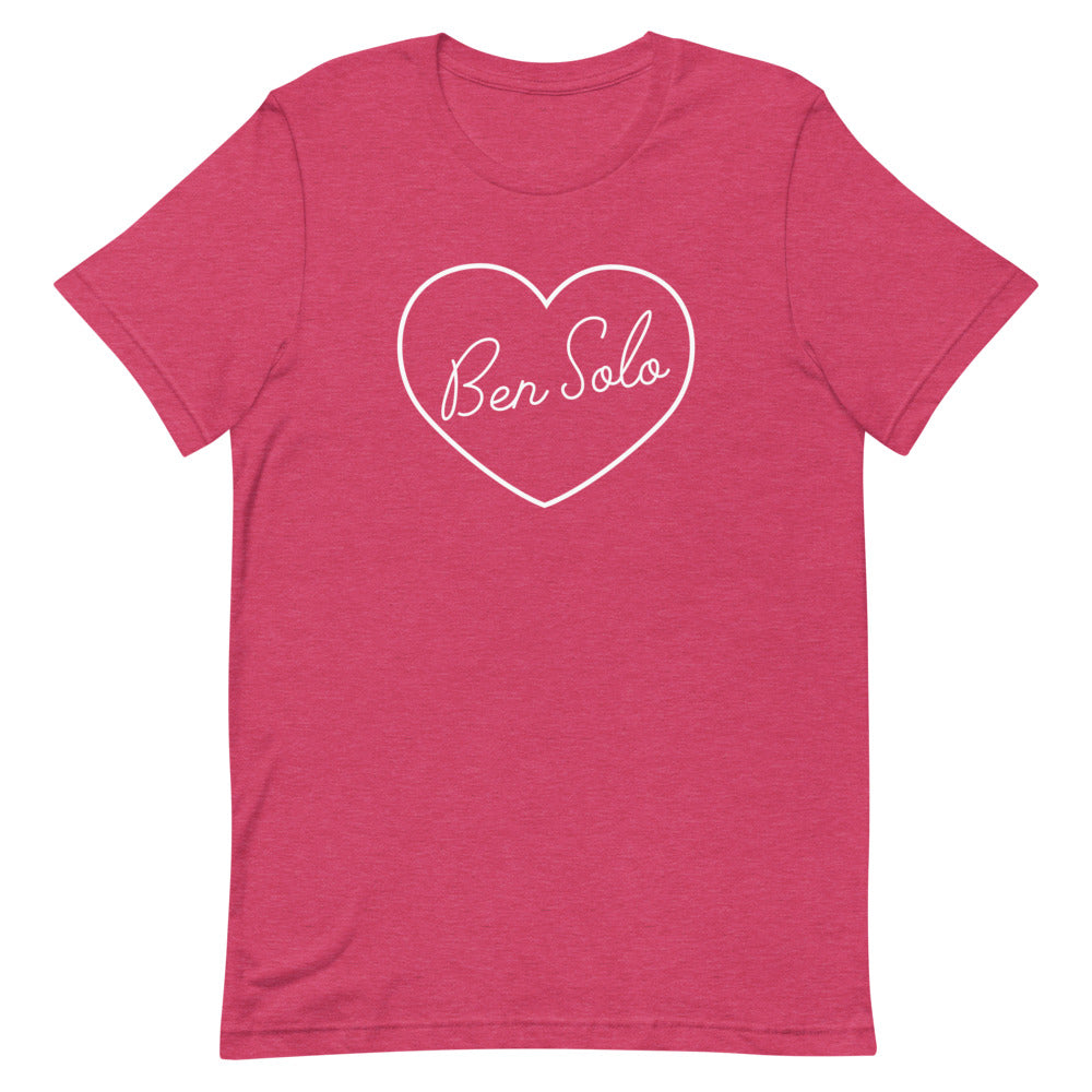 Ben Solo Heart Short-Sleeve Unisex T-Shirt