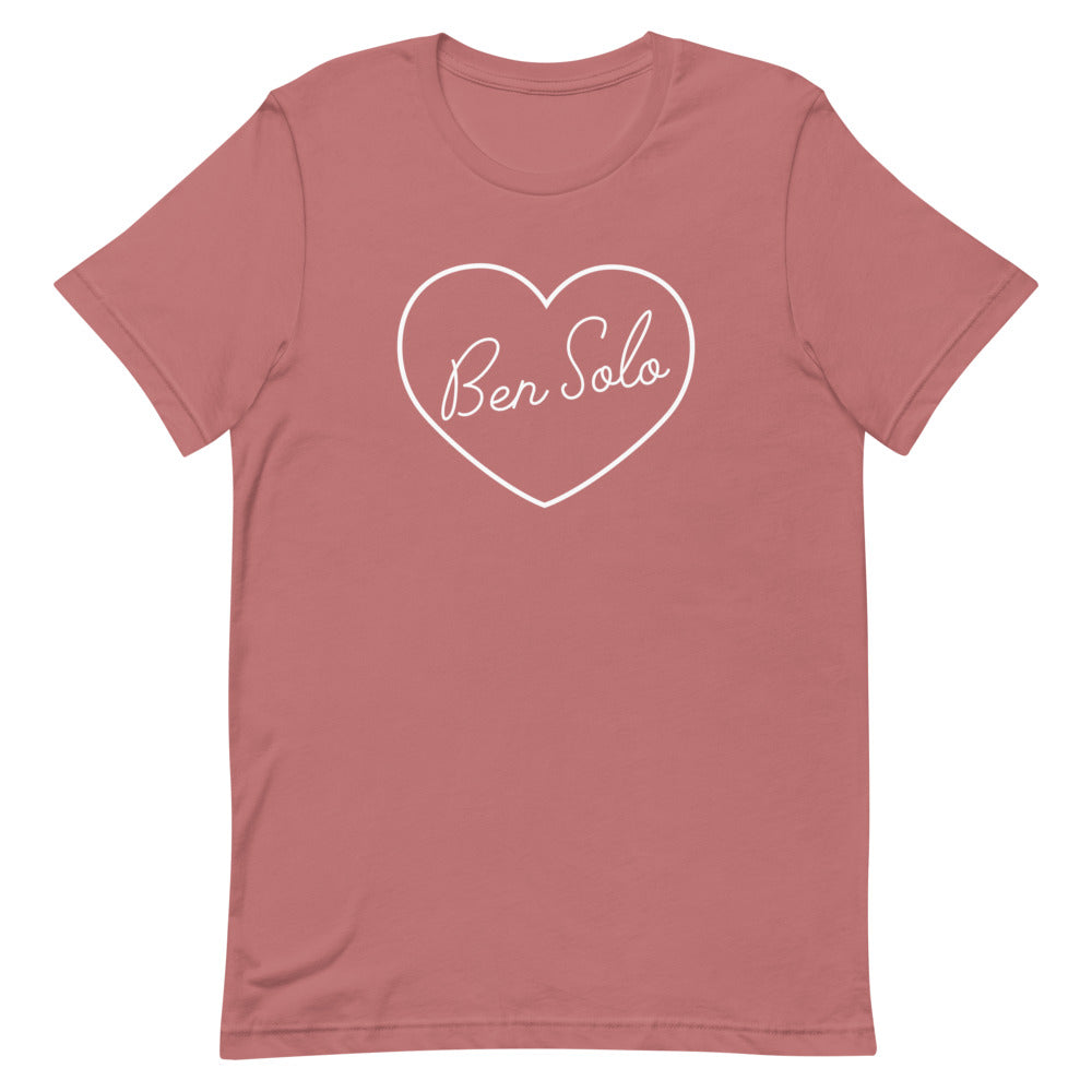 Ben Solo Heart Short-Sleeve Unisex T-Shirt