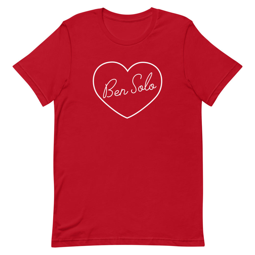Ben Solo Heart Short-Sleeve Unisex T-Shirt