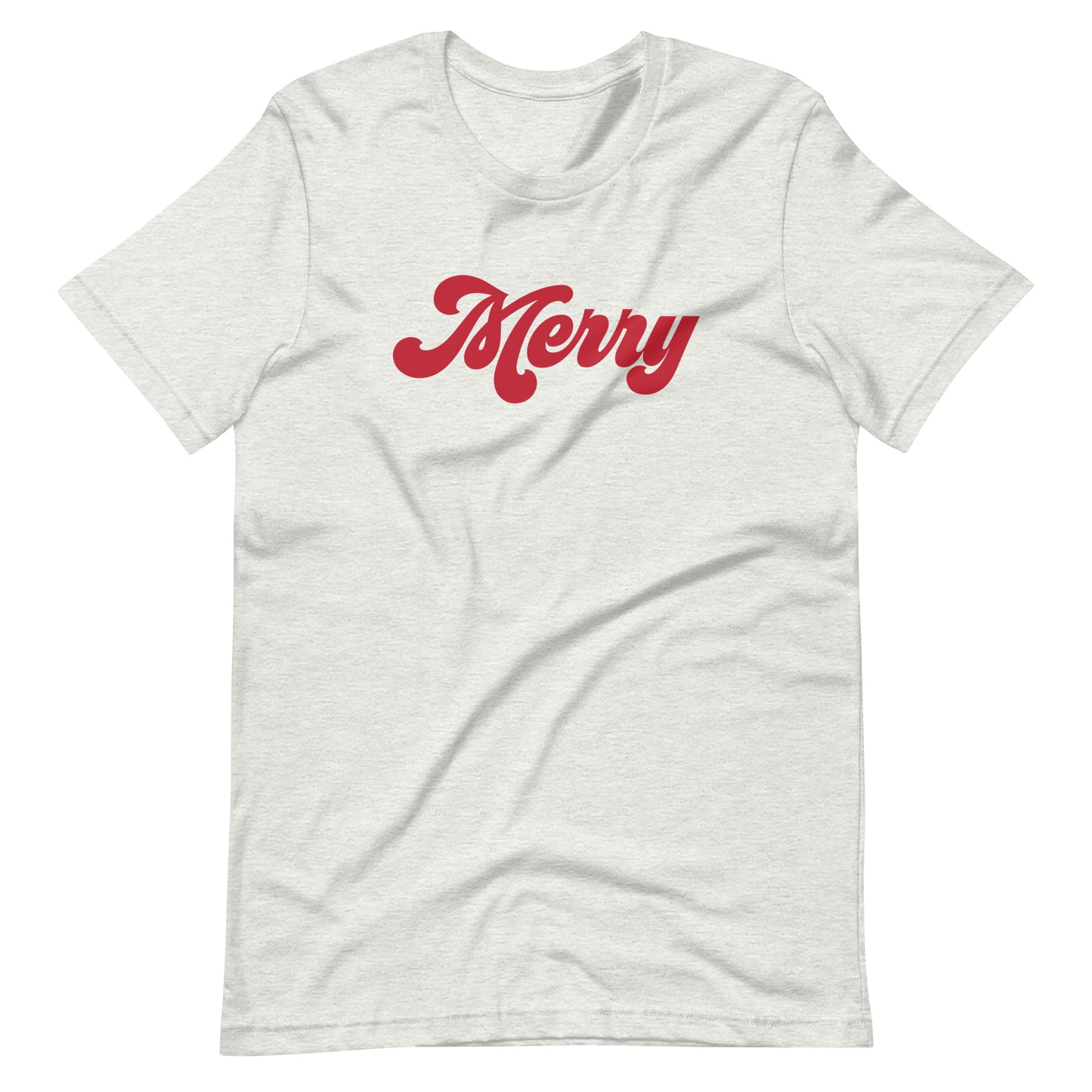 Christmas 70s Merry Short-Sleeve Unisex T-Shirt (more colors available)
