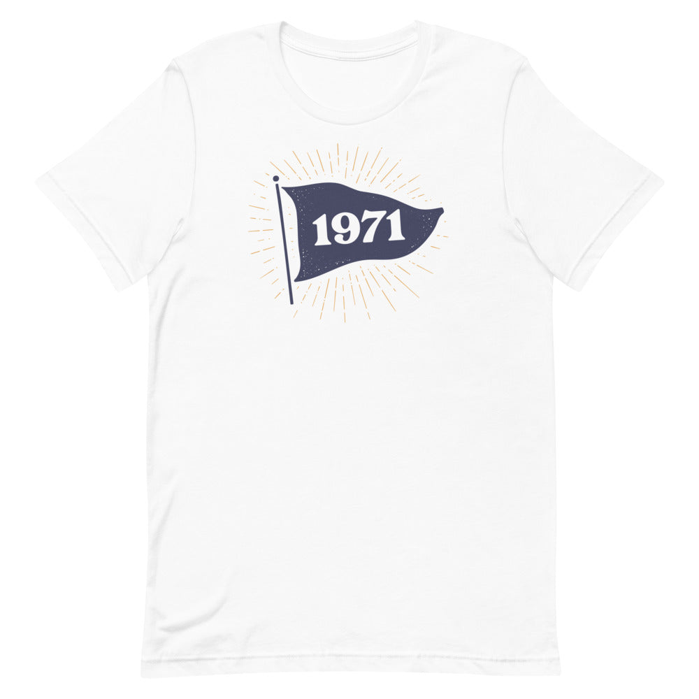 1971 Flag Short-Sleeve Unisex T-Shirt