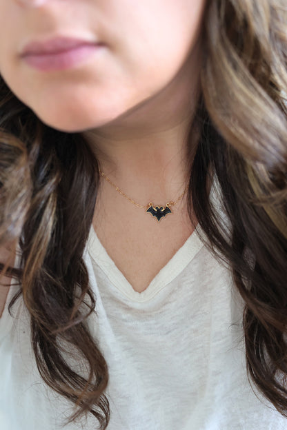 Pixie Dust Collection - Bat Shape Necklace