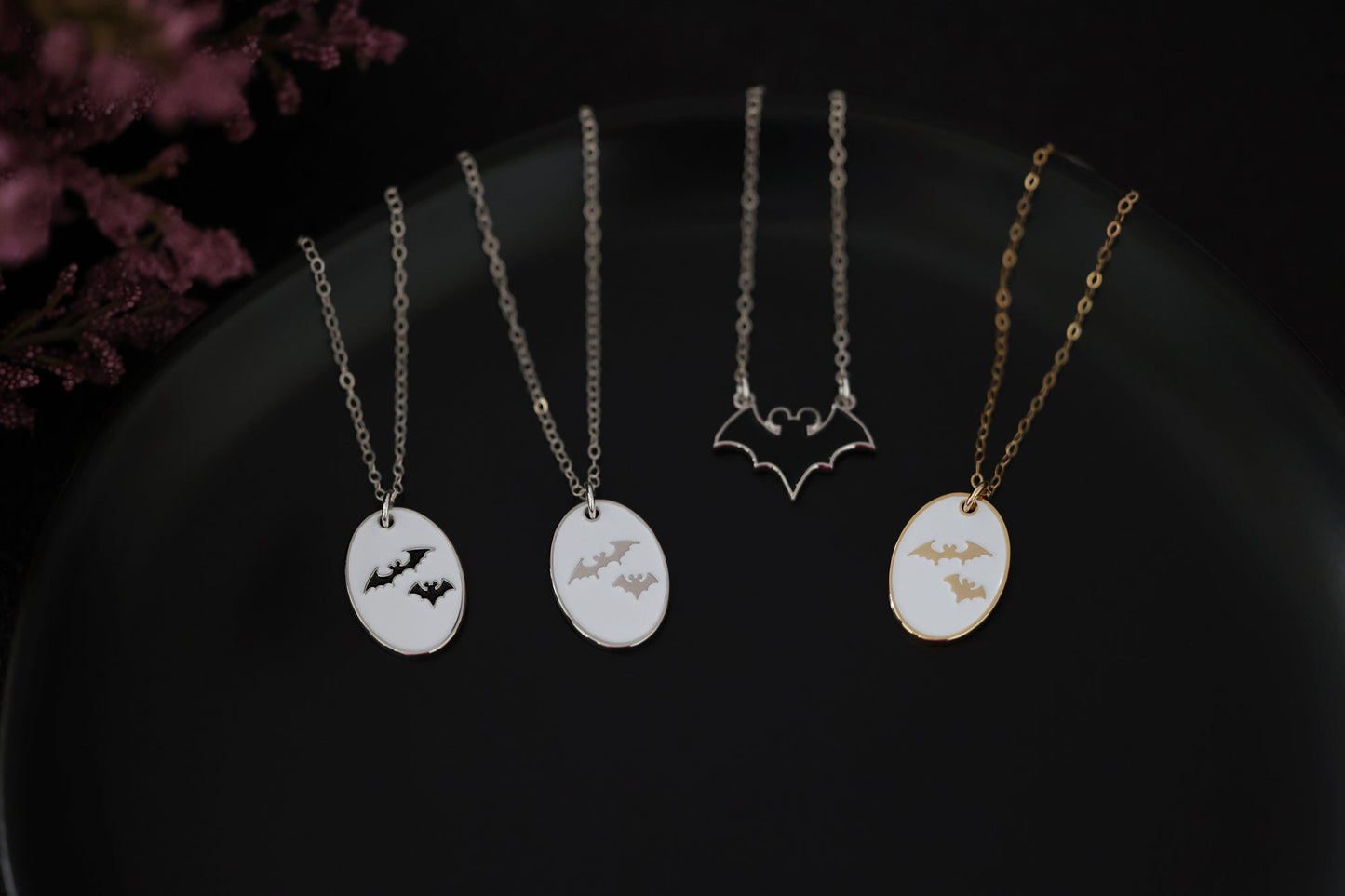 Pixie Dust Collection - Bat Shape Necklace