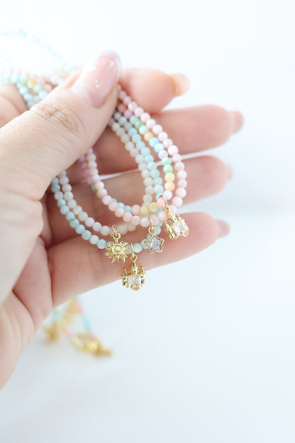 Pixie Dust Collection - Beaded Necklace with Charm