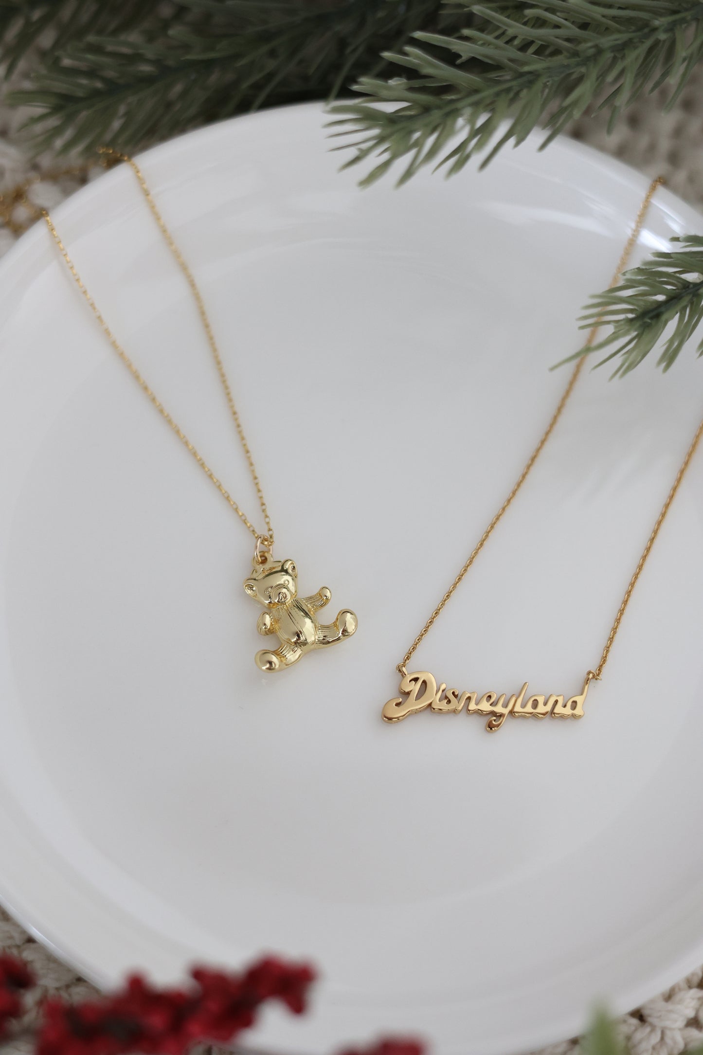 Pixie Dust Collection - Holiday Bear Necklace