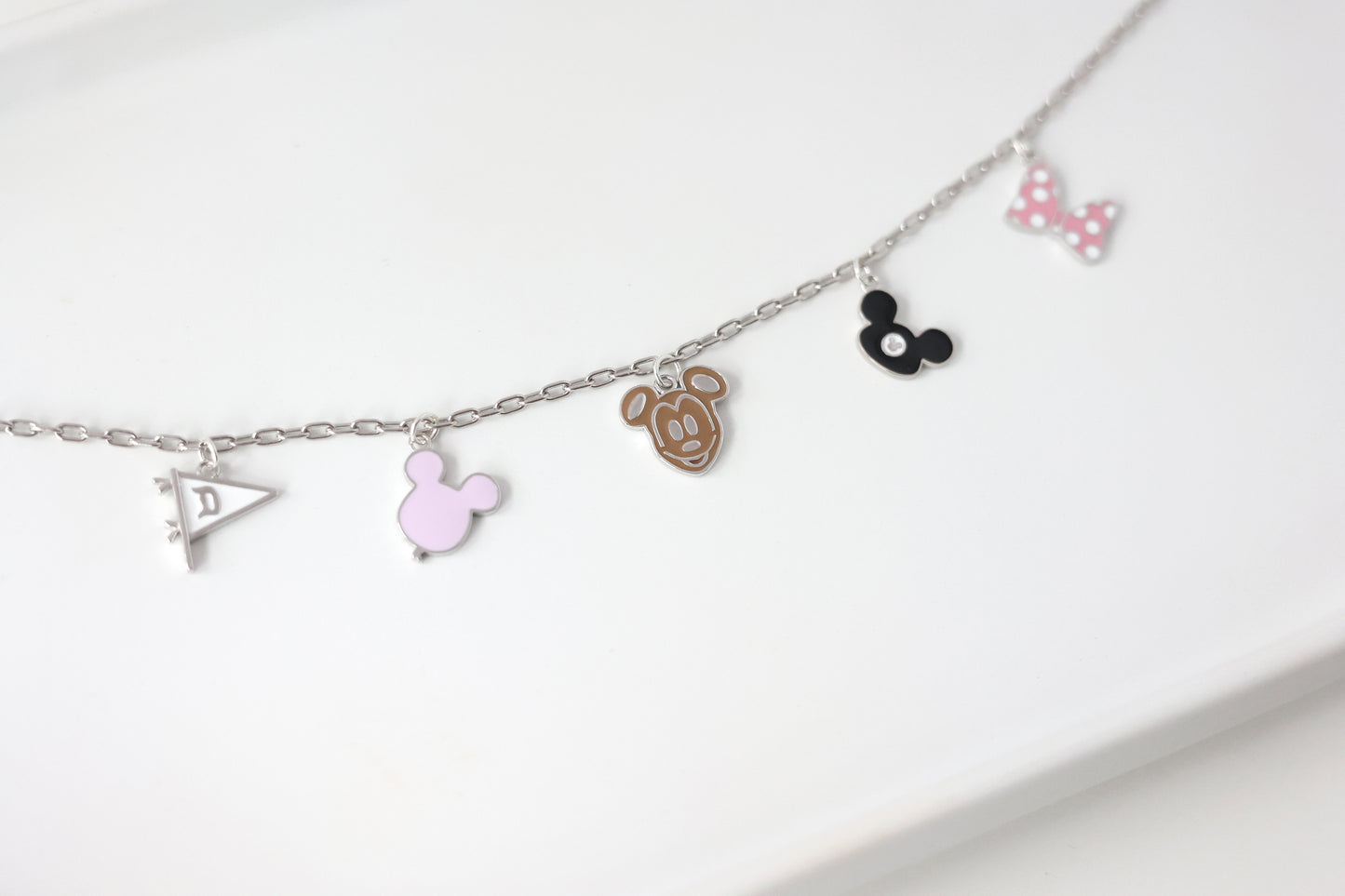 Celebrate Collection - Charm Necklace - Silver