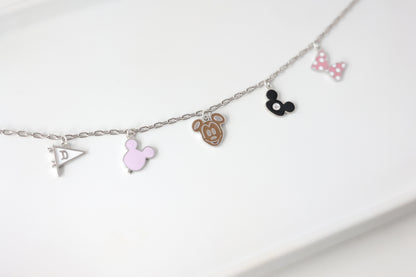 Celebrate Collection - Charm Necklace - Silver