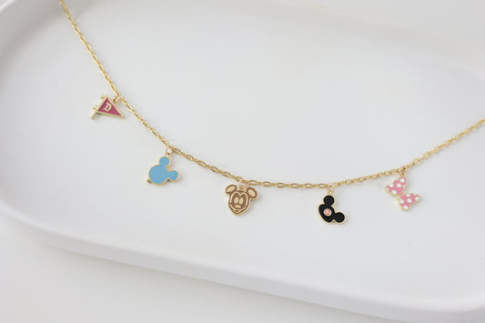 Celebrate Collection - Charm Necklace - Gold
