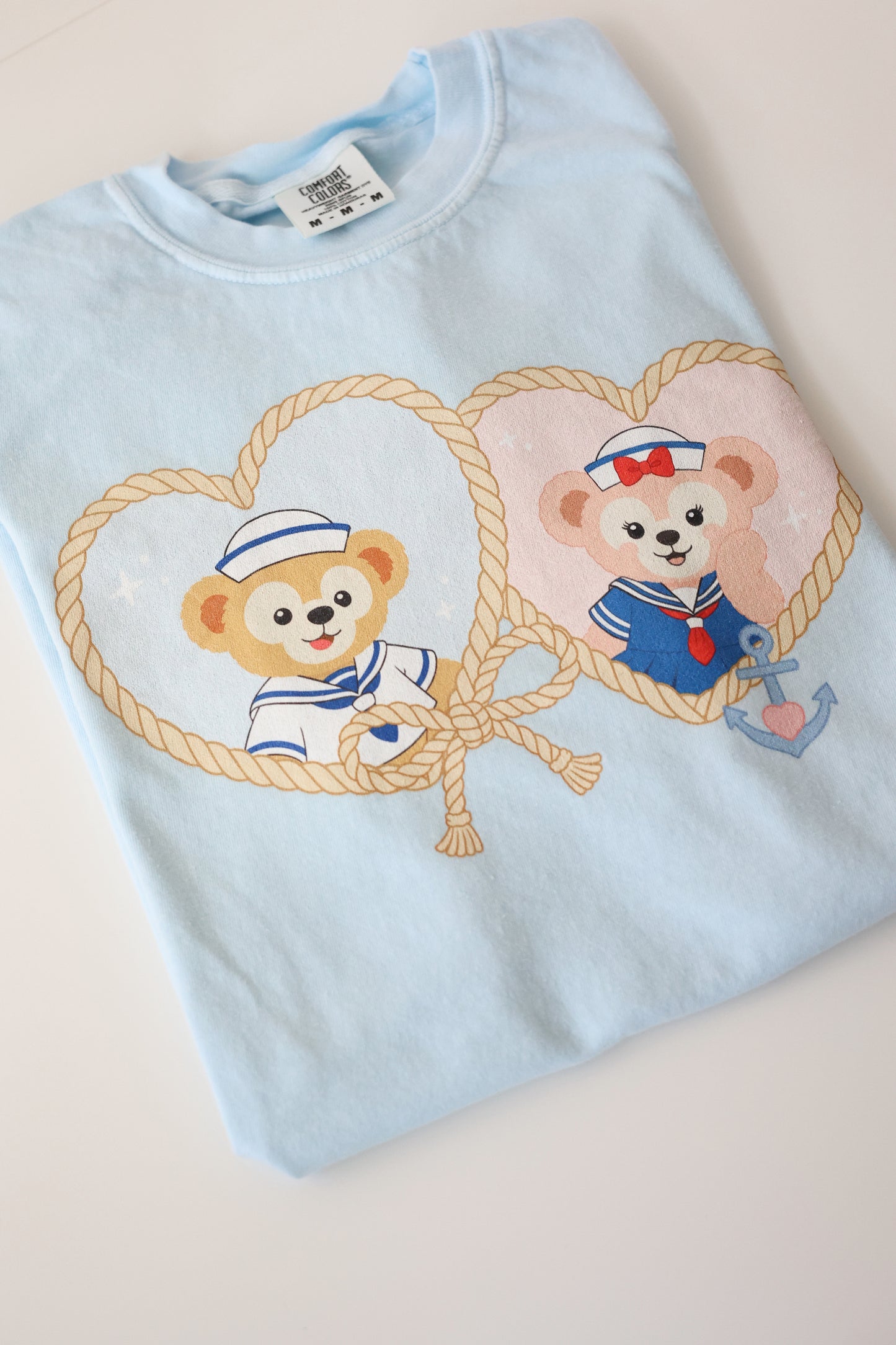 Sailor Hearts Unisex garment-dyed heavyweight t-shirt