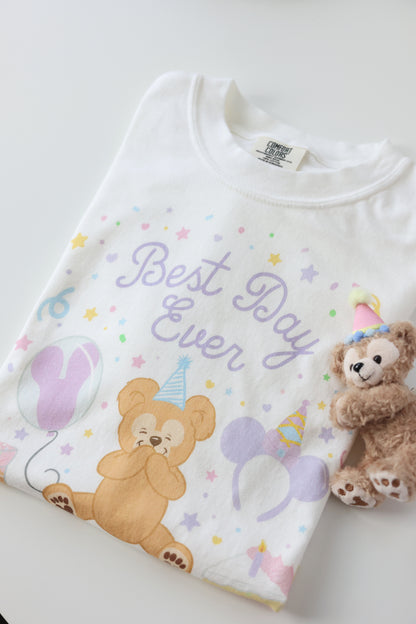 Celebration Bear unisex garment-dyed heavyweight t-shirt