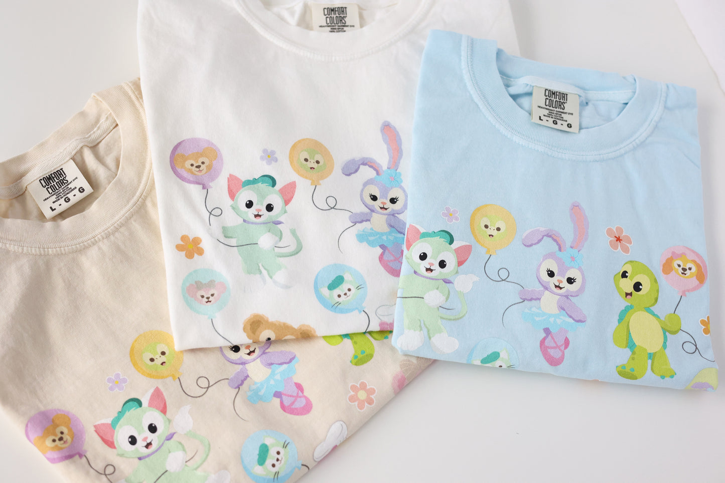 Balloon Friends unisex garment-dyed heavyweight t-shirt (more colors available)