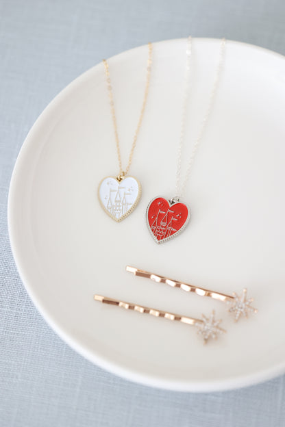 Pixie Dust Collection - Heart Castle Necklace