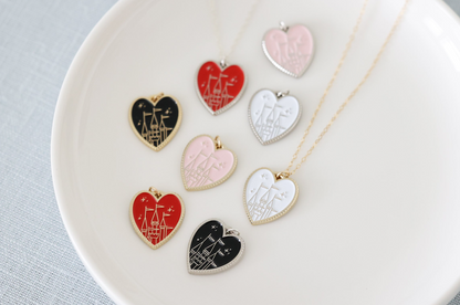 Pixie Dust Collection - Heart Castle Necklace