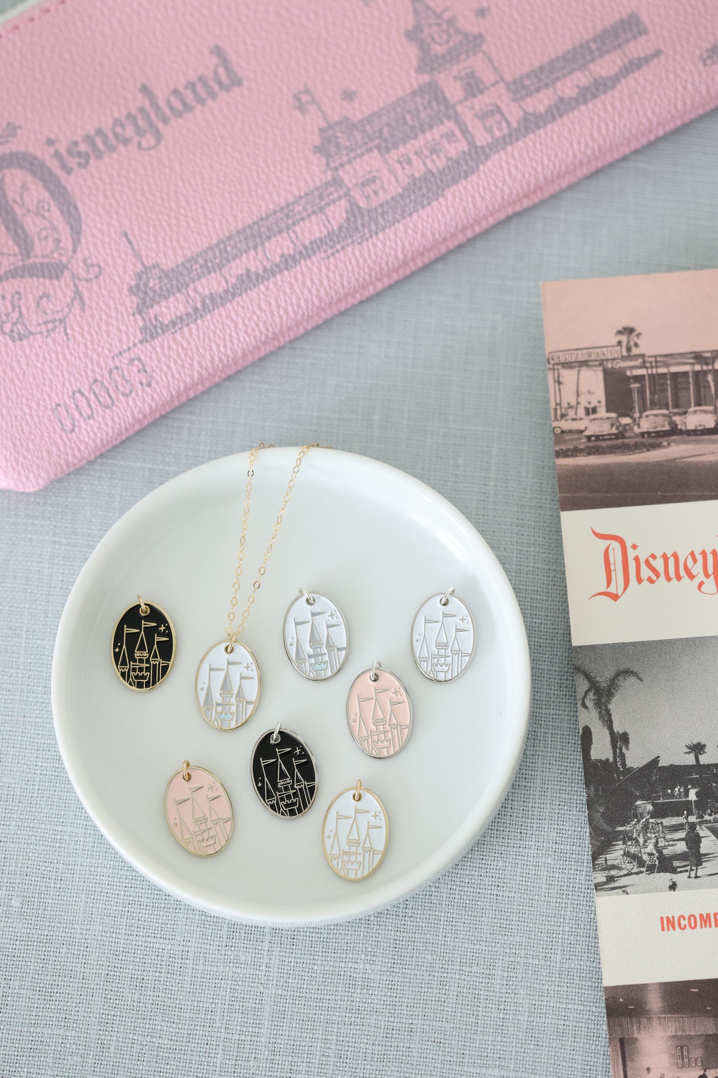 Pixie Dust Collection - Oval Castle Necklace